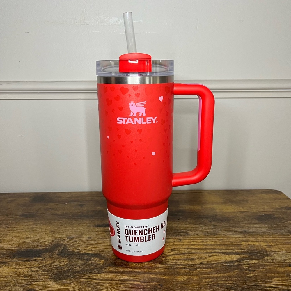 Red Valentine’s Day Stanley Tumbler Cup 30 oz